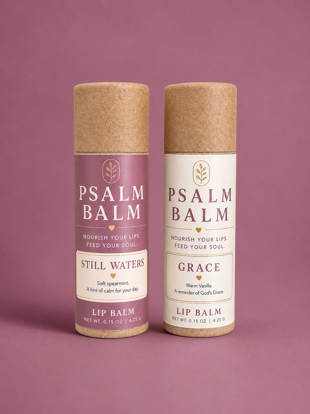 Still Waters + Grace Lip Balm Duo Set