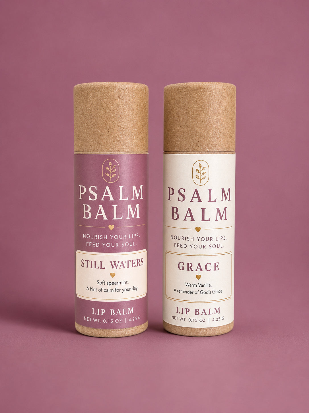 Still Waters + Grace Lip Balm Duo Set